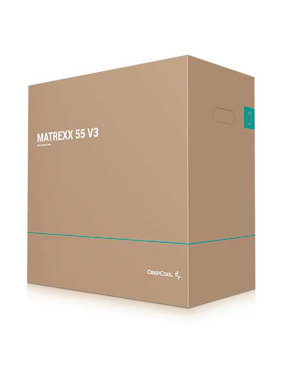CASE DEEPCOOL MATREXX 55 V3 ADD-RGB WH 3F