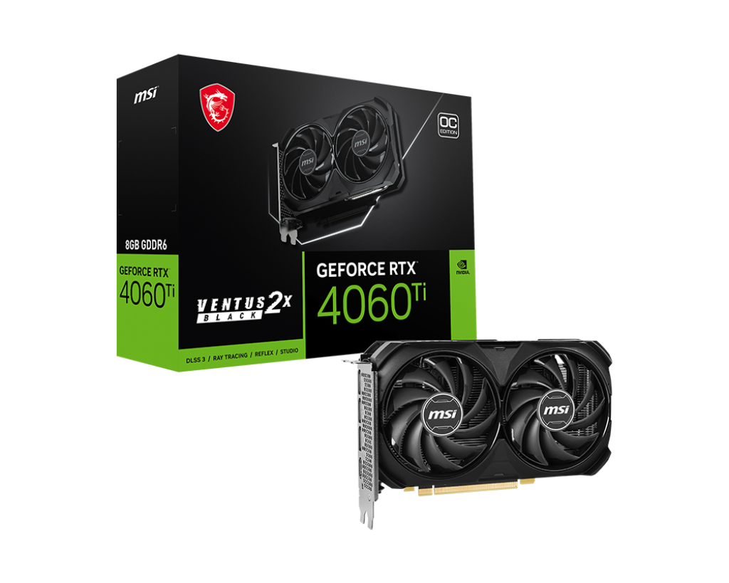 MSI RTX4060TI VENTUS 2X 8GB 128BIT 912-V515-064