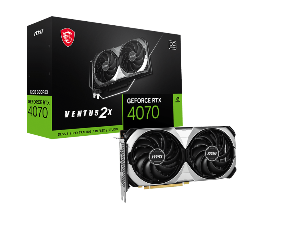 MSI RTX4070 VENTUS 2X 12GB 192BIT