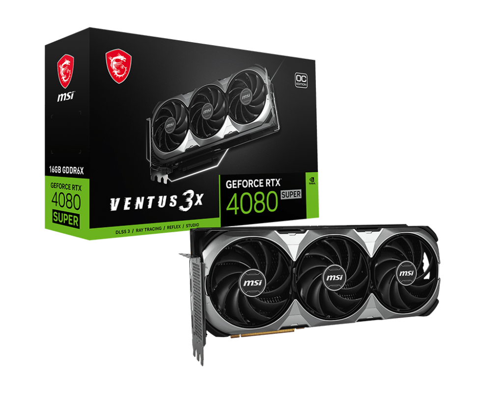 MSI RTX4080 SUPER VENTUS 3X 16GB 256BIT