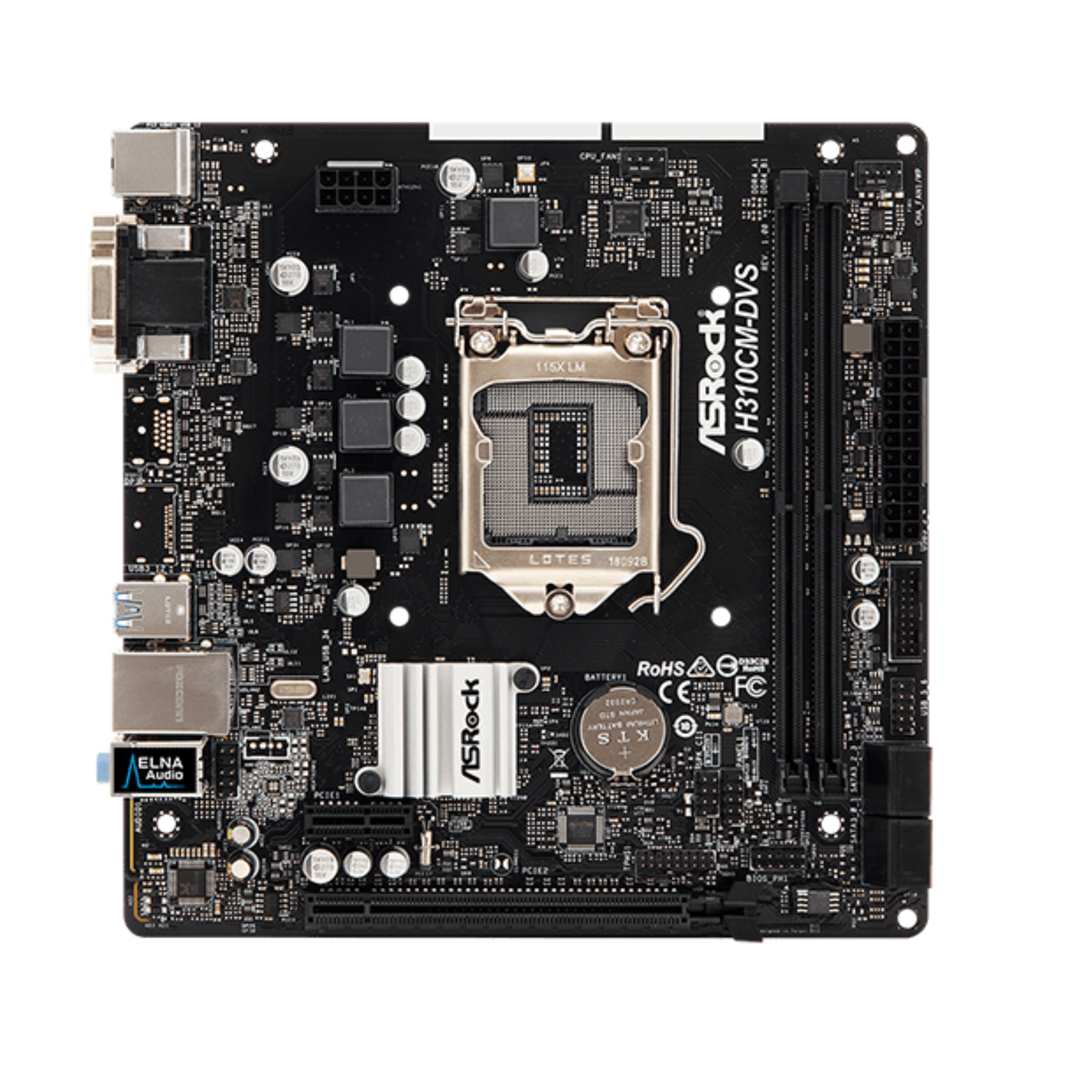 MOTHERBOARD ASROCK H310CM-DVS