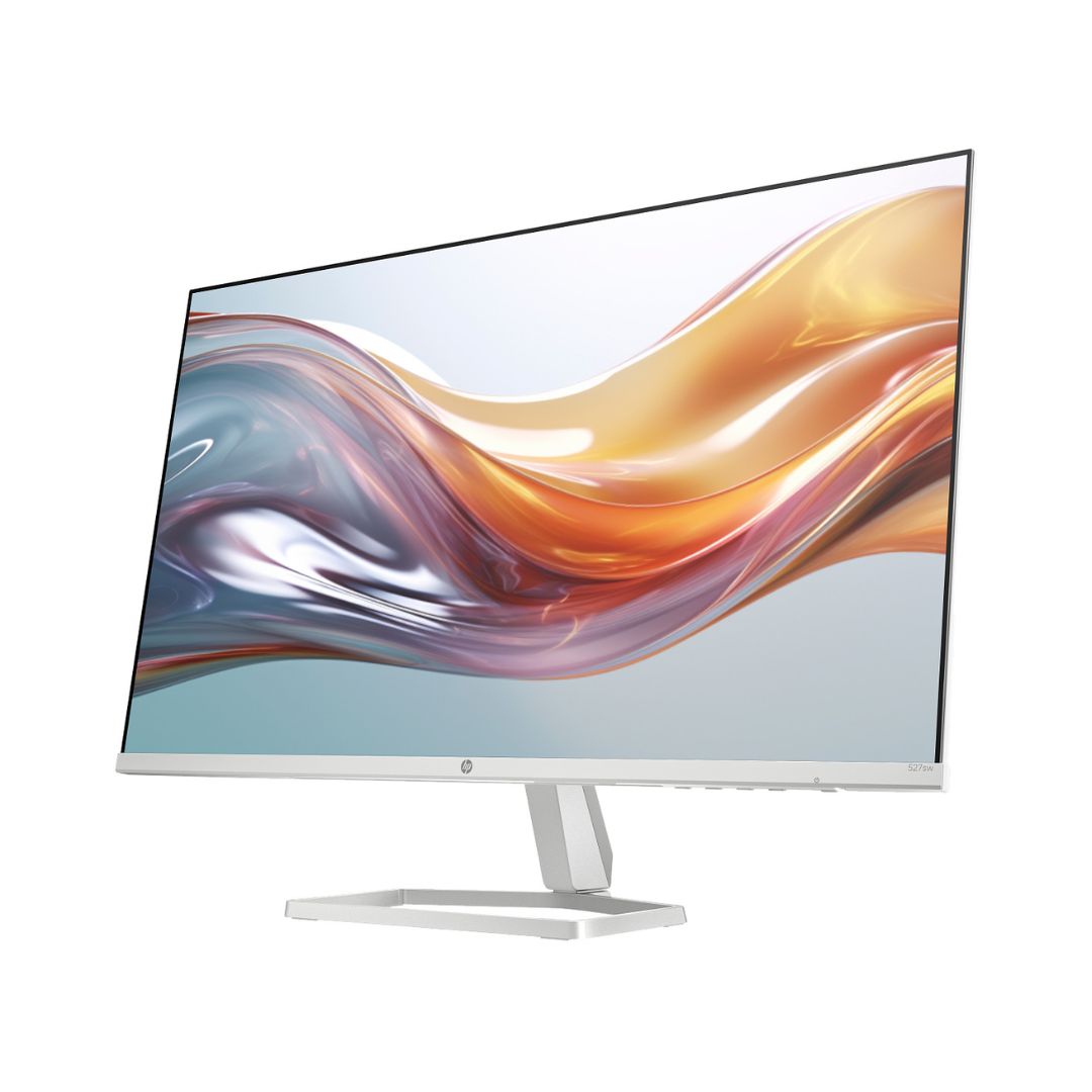 HP Series 5 27 inch FHD White Monitor - 527sw (94F46AA)