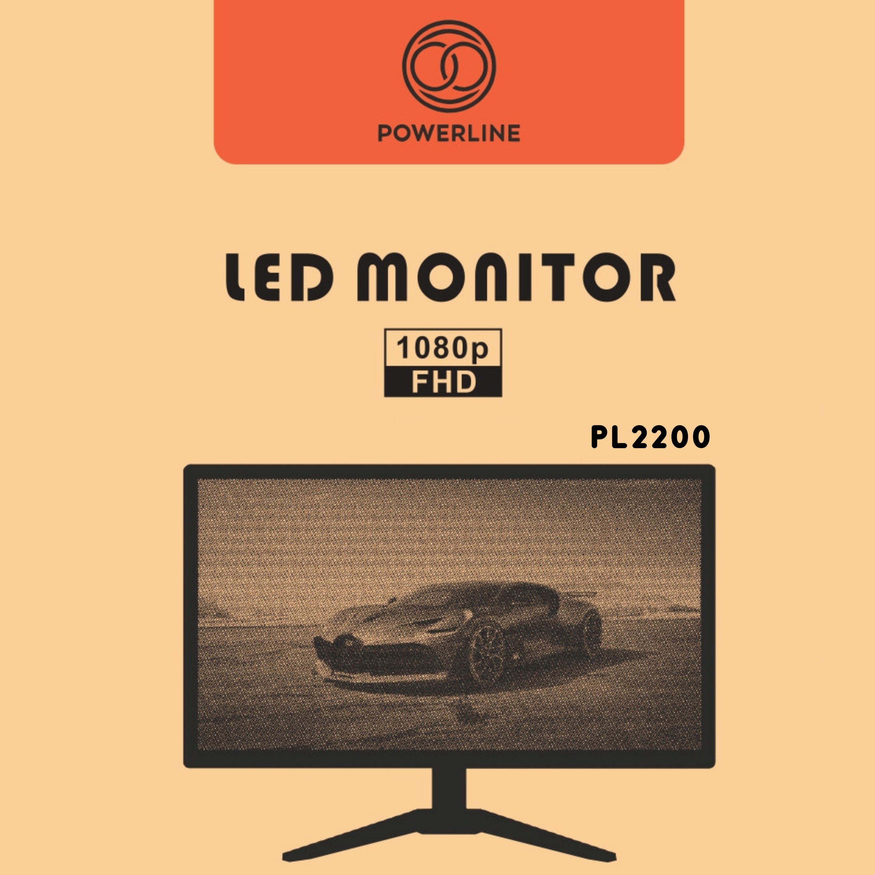 MONITOR POWERLINE PL2200 21.5