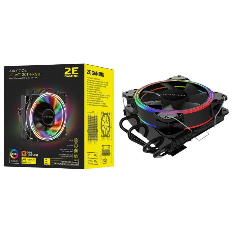 AIR COOL 2E-AC120T4-RGB