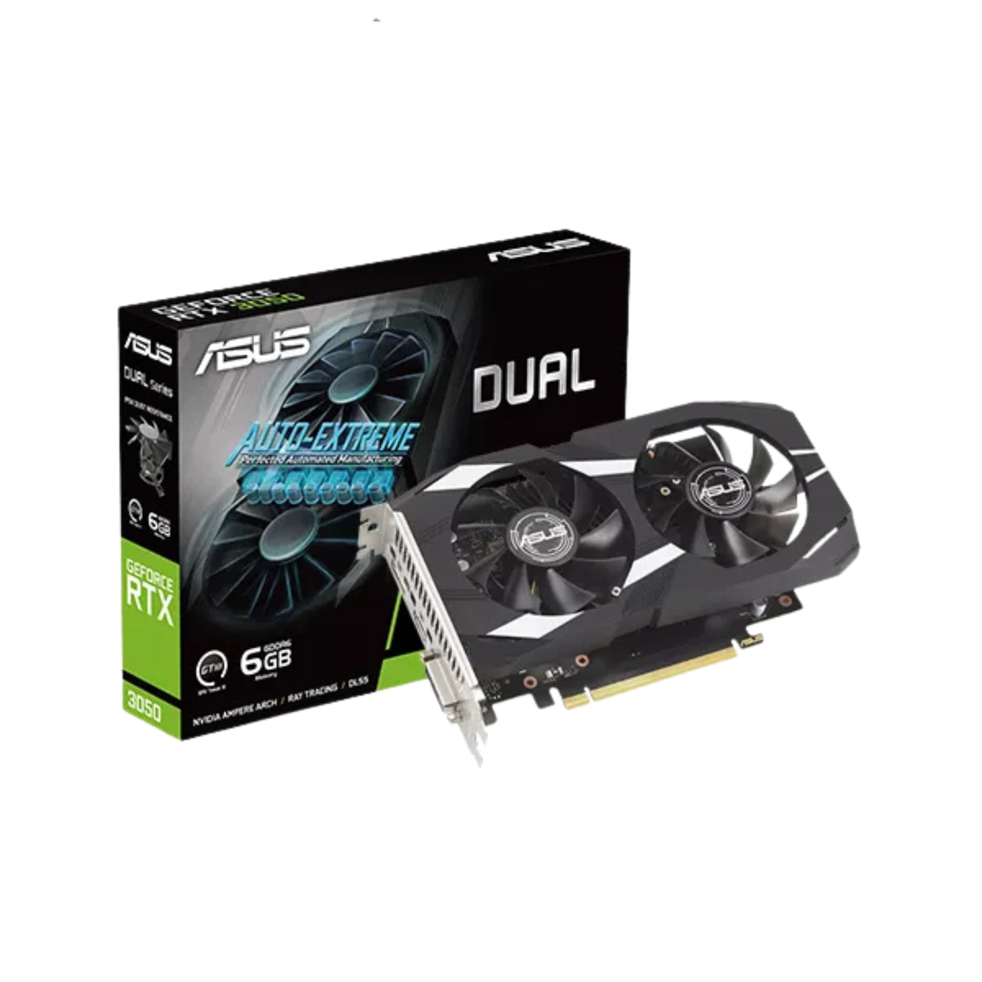 ASUS DUAL GEFORCE RTX™ 3050 OC 6GB 96BIT