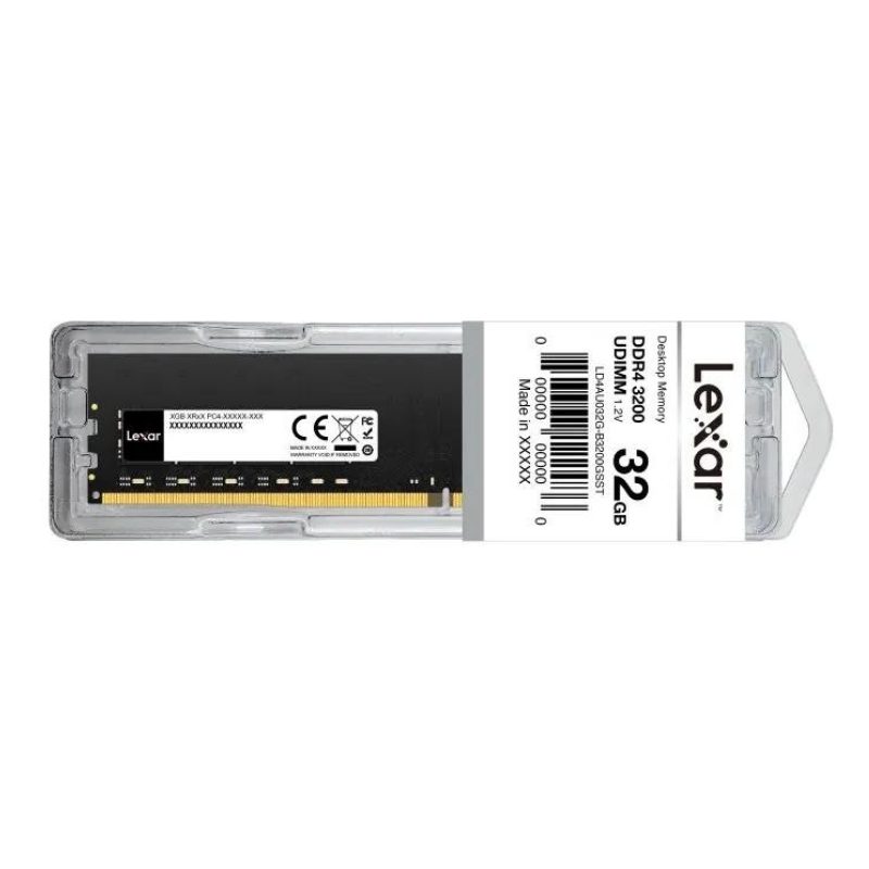 RAM 32GB DDR4 LEXAR 3200MHZ