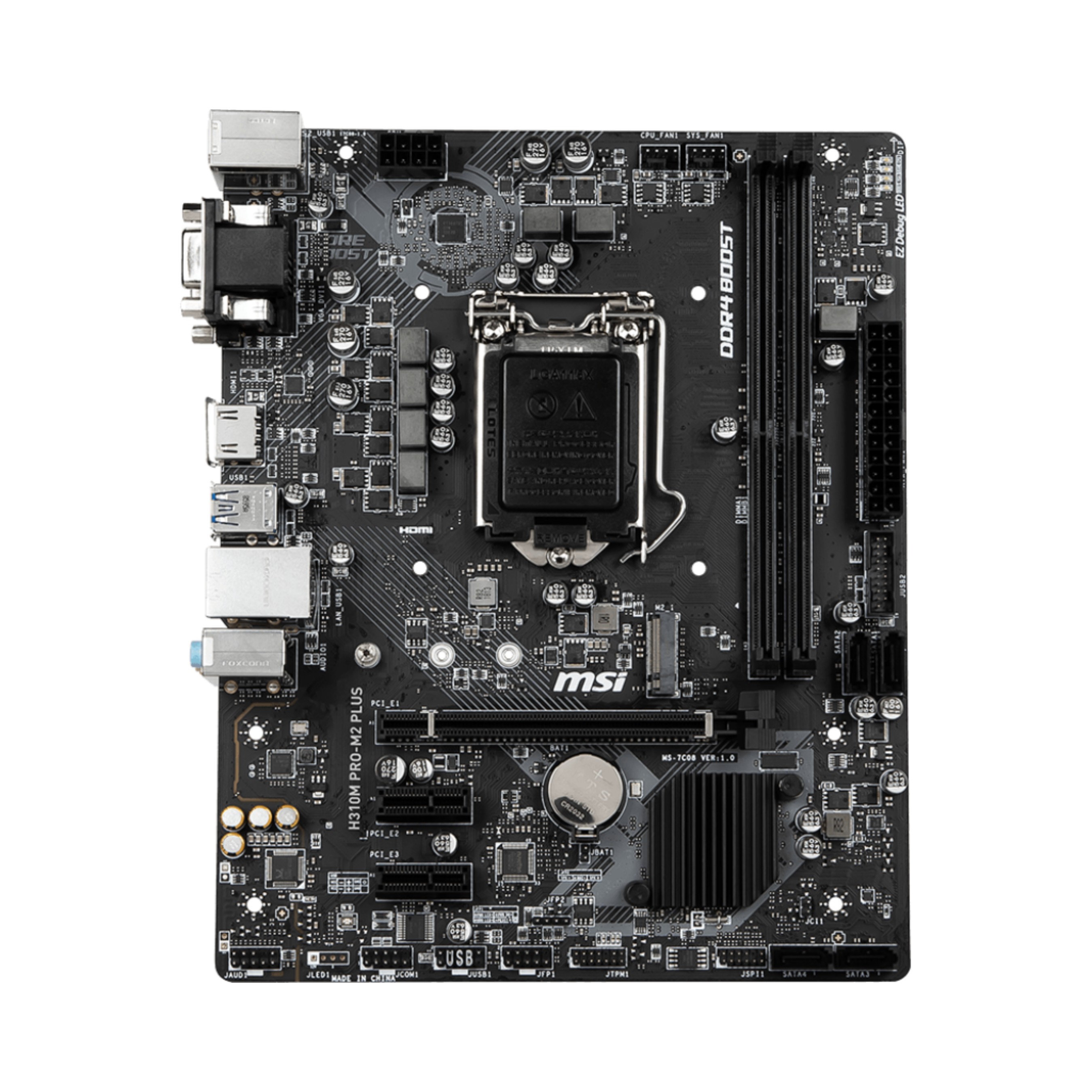 MOTHERBOARD MSI H310M PRO-M2 PLUS