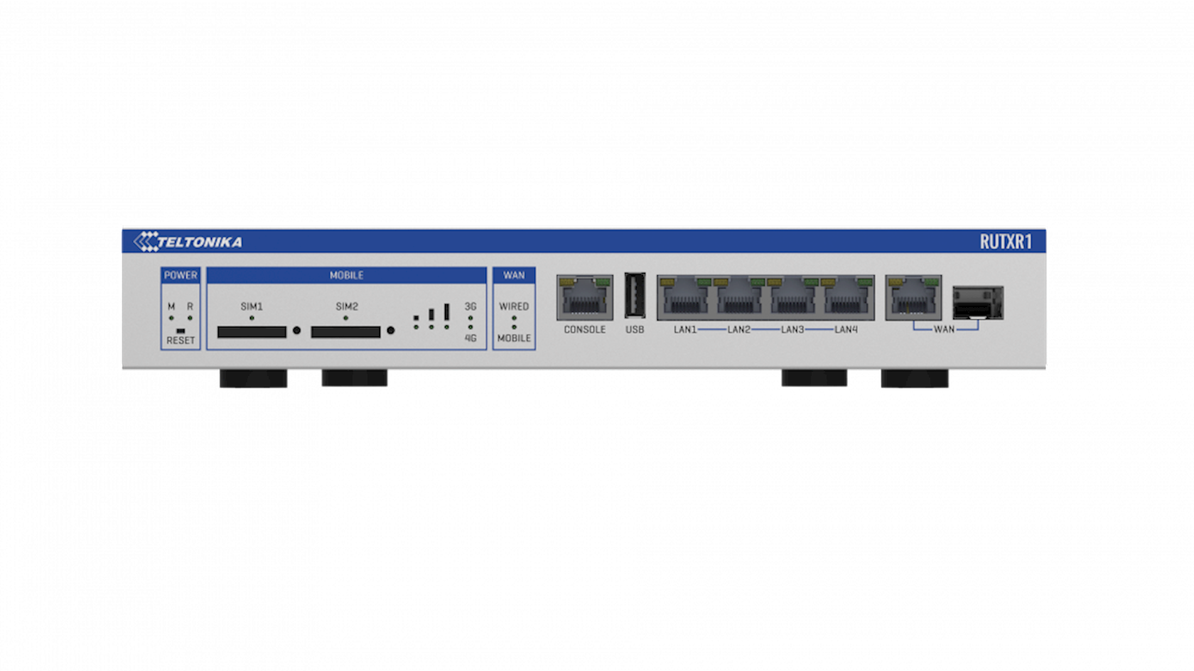 Wi-Fi router Teltonika RUTXR1 Rack-mountable LTE Cat 6 (RUTXR1000000)