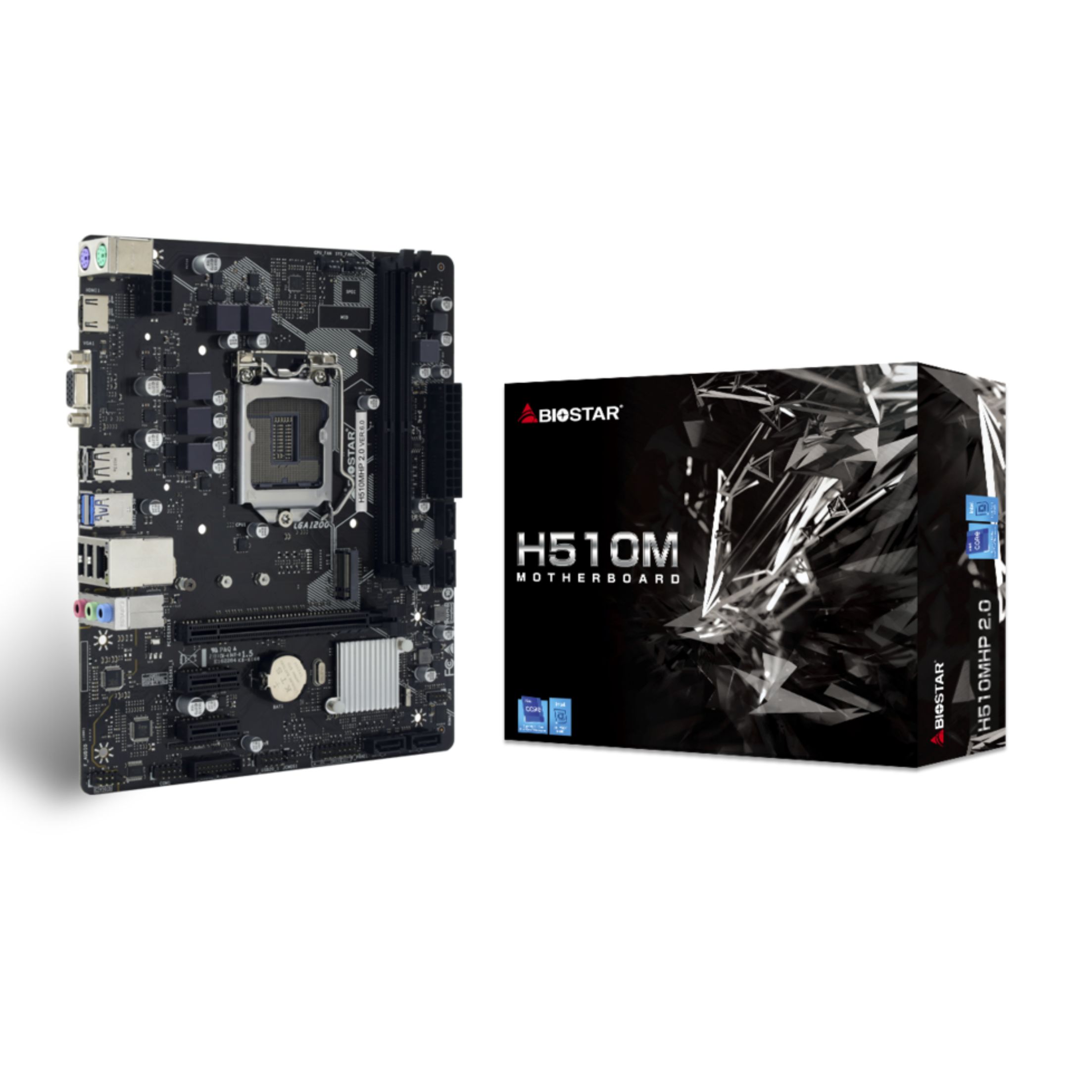 MOTHERBOARD BIOSTAR H510MHP 2.0 M2 DDR4