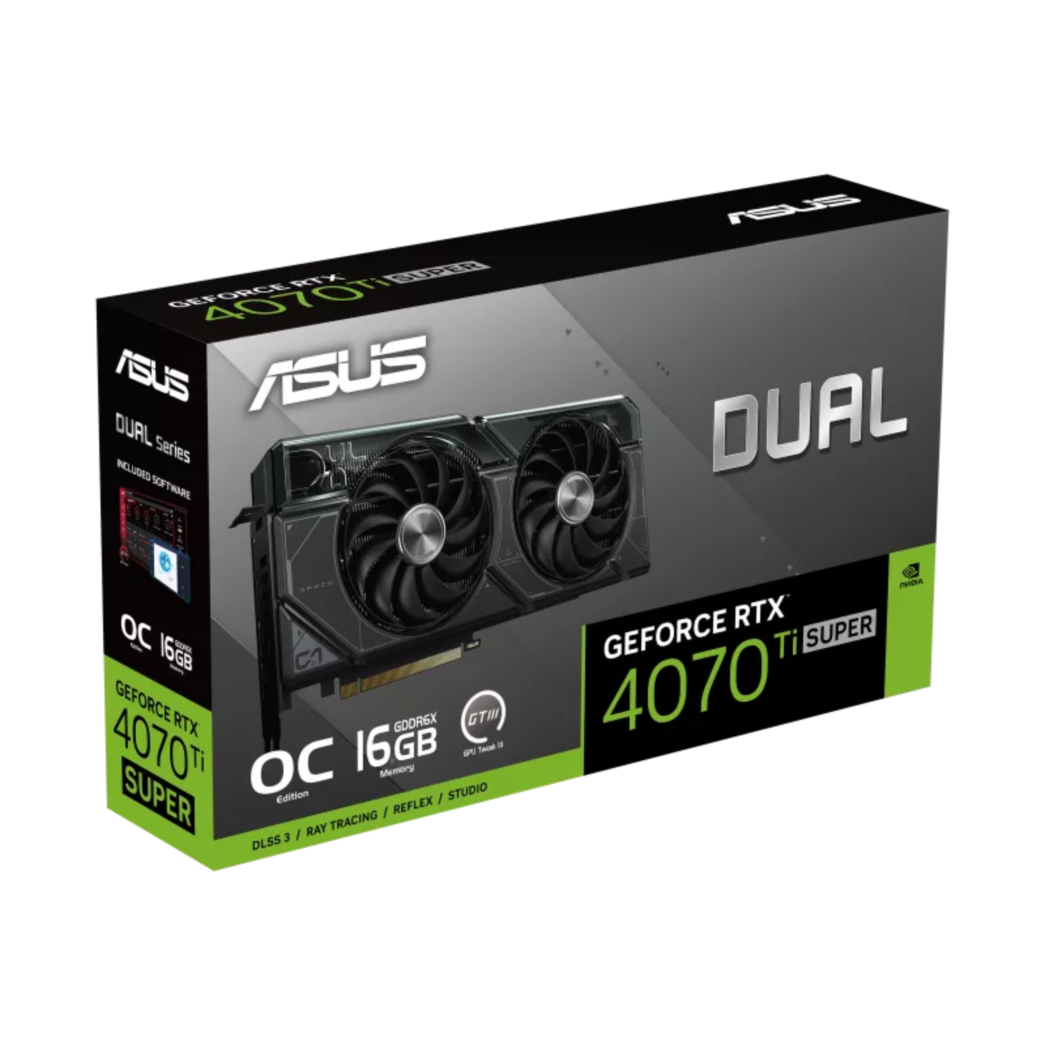 ASUS DUAL RTX4070TI SUPER 16GB 256BIT