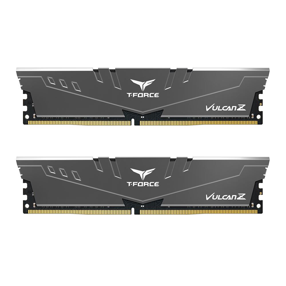 Operativ yaddaş RAM TeamGroup T-FORCE VULCAN Z 32GB (2 x 16GB) DDR4-3200 PC4-25600 CL16 Dual Channel Desktop Memory Kit TLZGD432G3200H - Gray