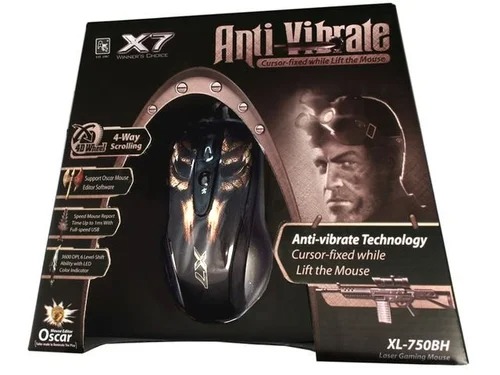 MOUSE GAMING A4TECH XL-750BH