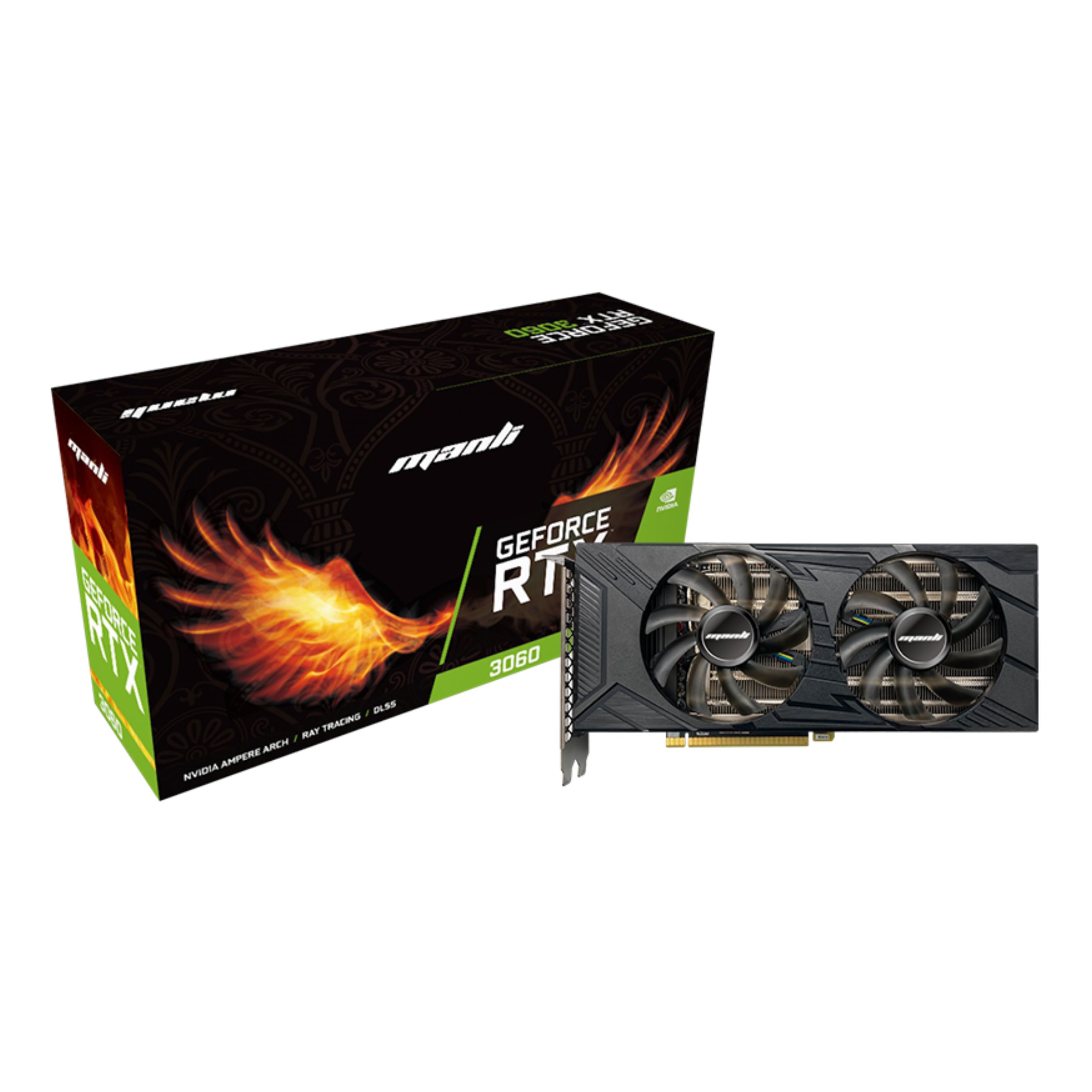 NVIDIA MANLI RTX3060 12GB 192BIT