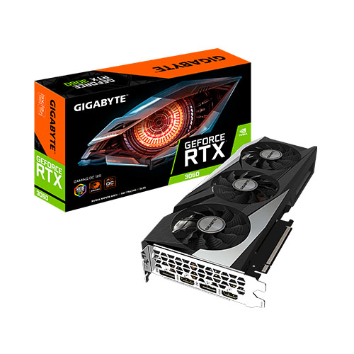 Videokart Gigabyte GeForce RTX™ 3060 Gaming OC 12G