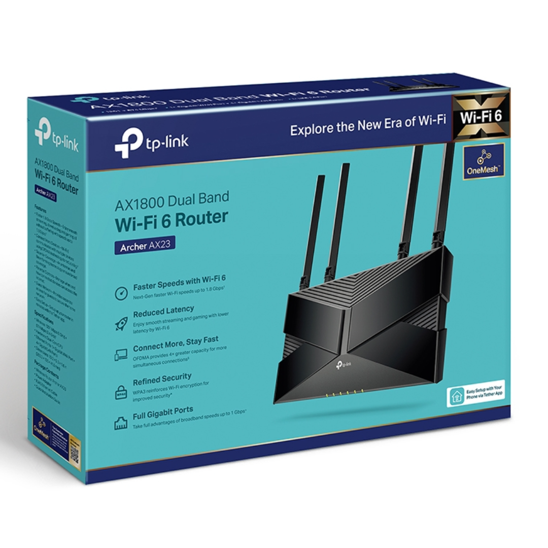 LAN ROUTER TP-LINK ARCHER AX23 AX1800