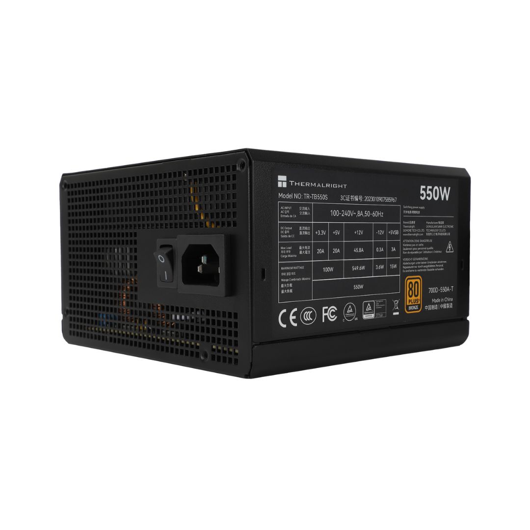 THERMALRIGHT TR-TB550S 80+BRONZE 550W POWER SUPPLY
