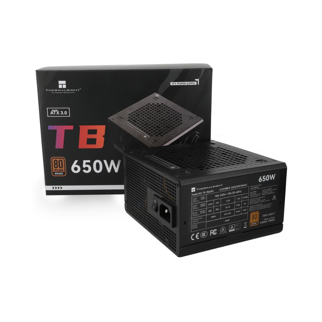 POWER SUPPLY THERMALRIGHT TR-TB650S 80+BRONZE 650W