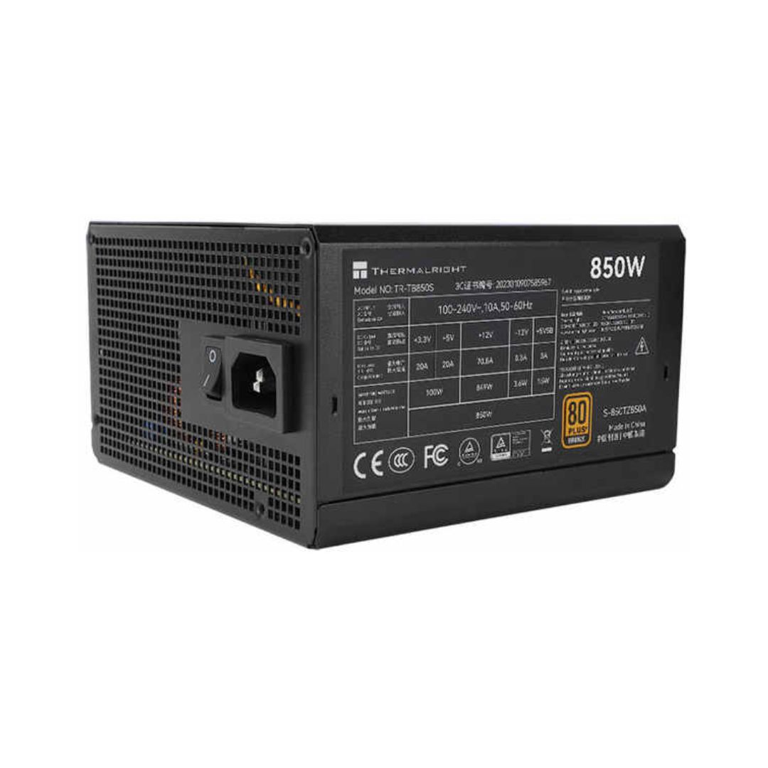 POWER SUPPLY THERMALRIGHT TR-TB850S 80+ BRONZE 850W