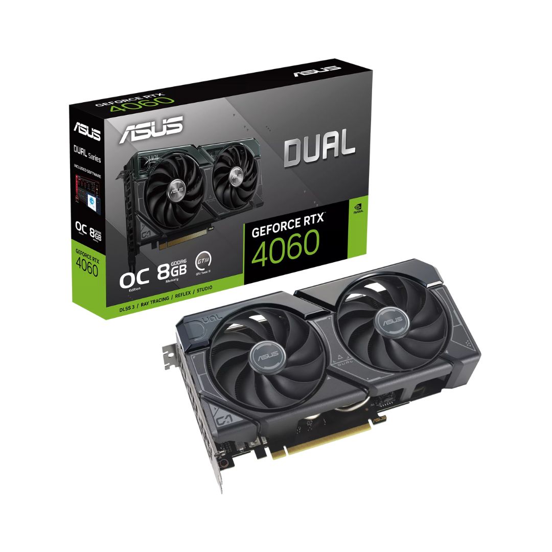 ASUS DUAL RTX4060 8GB 128BIT