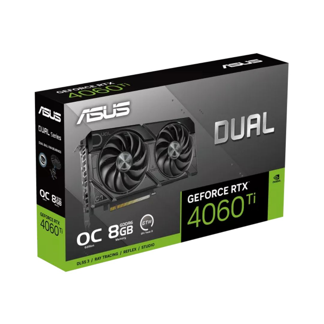 ASUS DUAL RTX4060TI 8GB EVO 128BIT