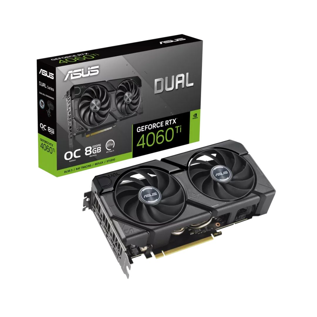 ASUS DUAL RTX4060TI 8GB EVO 128BIT