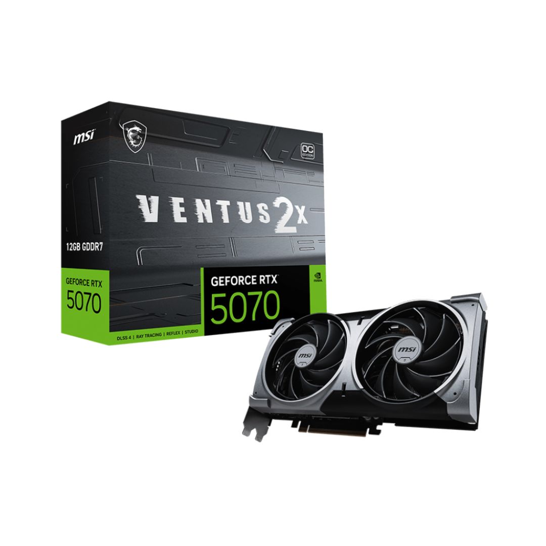 MSI RTX5070 VENTUS 2X 12GB 192BIT