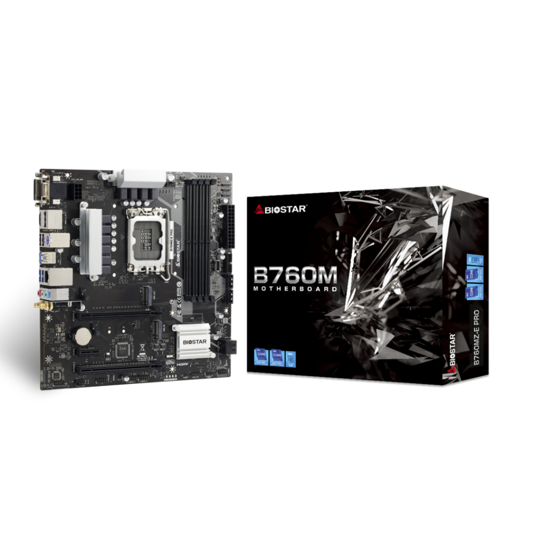 MOTHERBOARD BIOSTAR B760MZ-E PRO