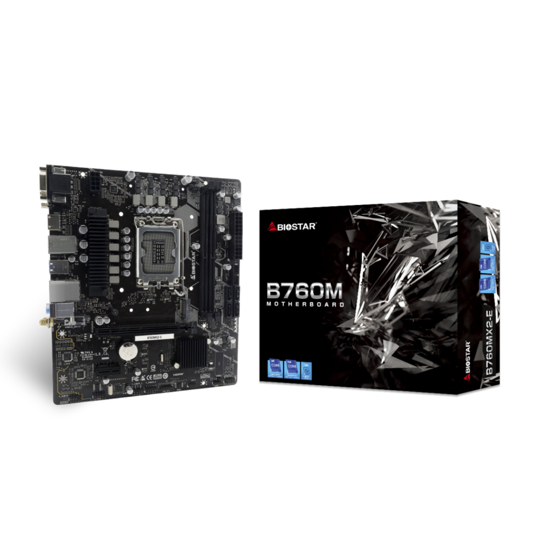 MOTHERBOARD BIOSTAR B760MX2-E