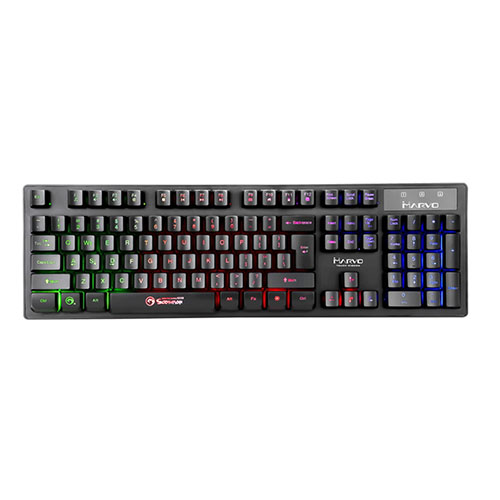 Klaviatura Marvo Scorpion K616A 3 Colours LED USB Gaming Keyboard