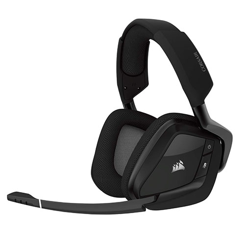 Qulaqlıq Corsair VOID RGB Elite Wireless Premium Gaming Headset with 7.1 Surround Sound — Carbon