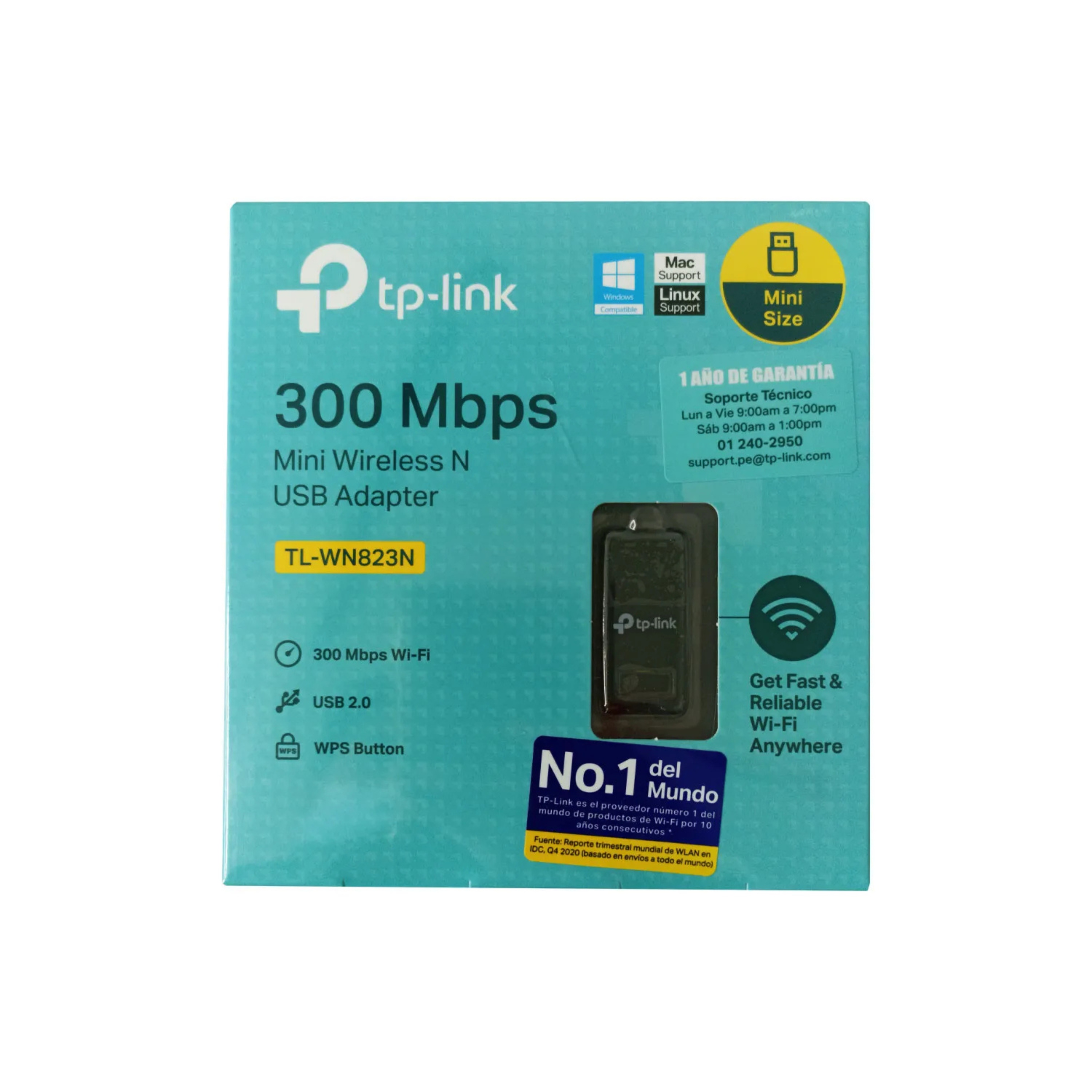 WI-FI ADAPTER USB TP-LINK TL-WN823N 300MBPS