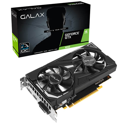 Videokart Galax GTX 1650 4GB 128BIT GDDR6