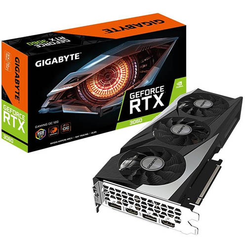 Videokart Gigabyte Gaming RTX3060 12GB 192BIT GDDR6