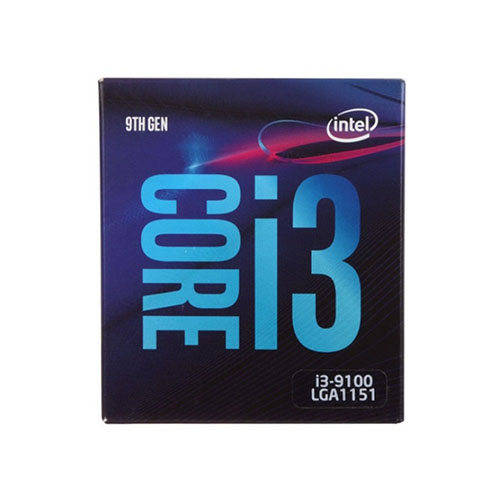Prosessor Intel Core i3 9100 3.60GHz 6MB Cache 4 Core 1200 14nm