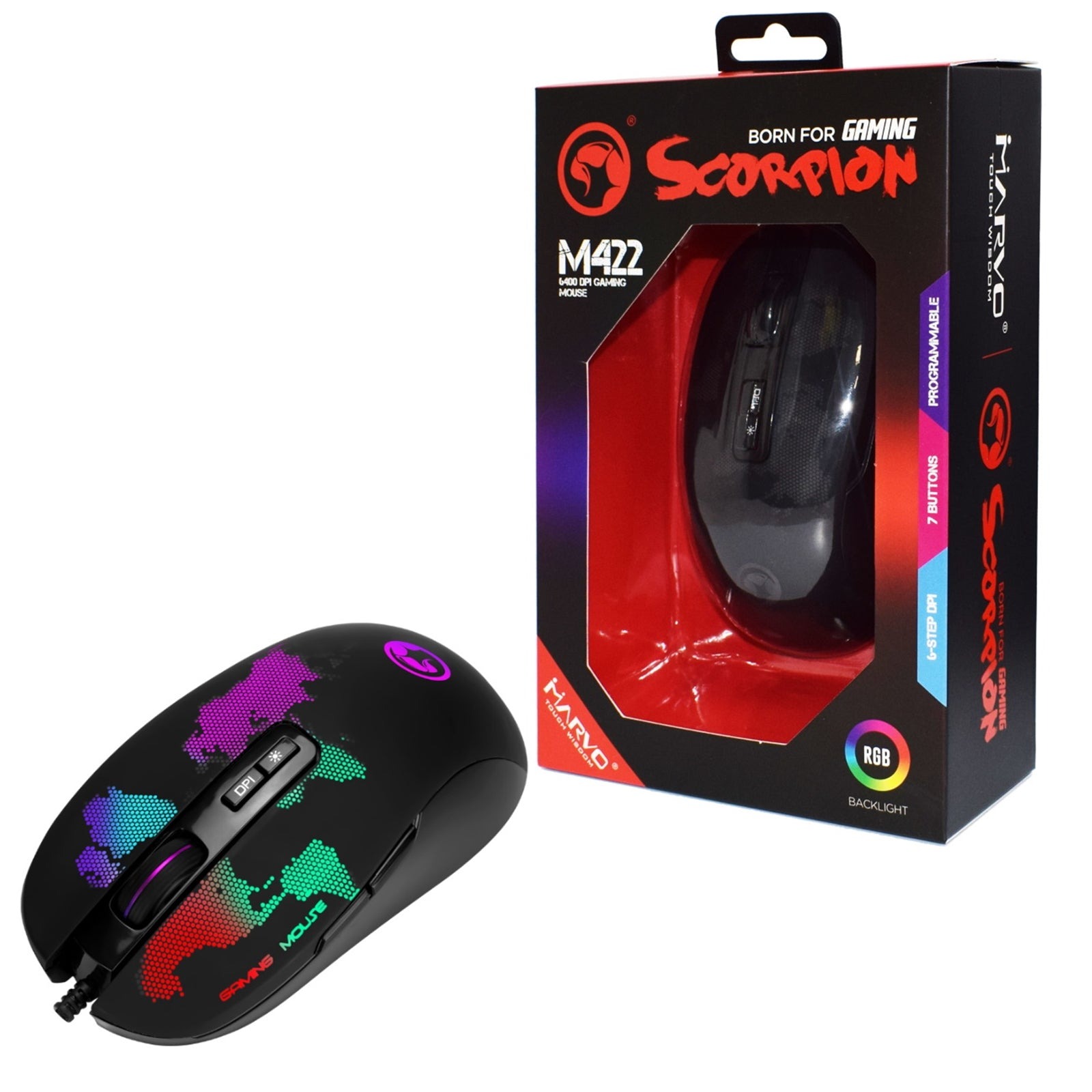 MOUSE GAMING SCORPION M-422