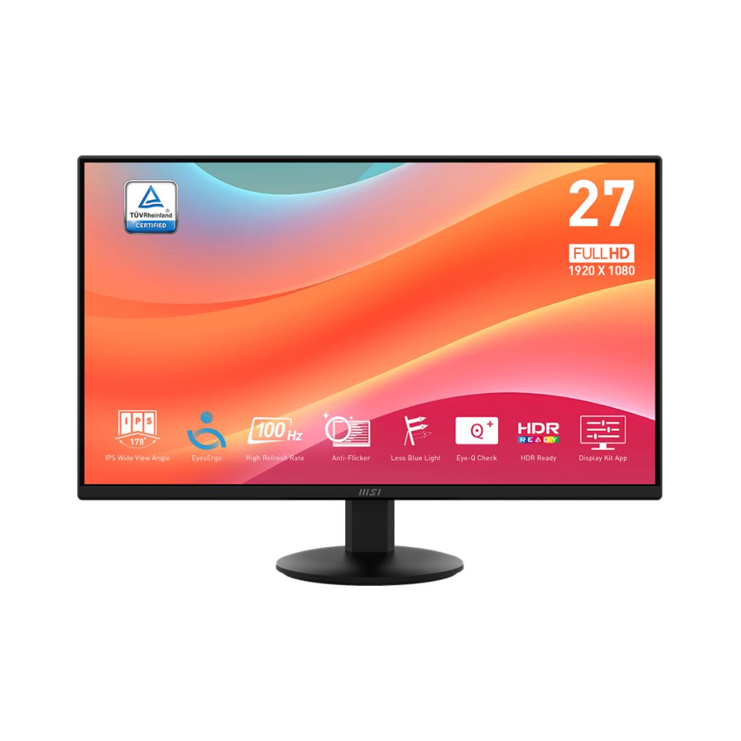 MONITOR MSI PRO MP272L 100HZ FHD
