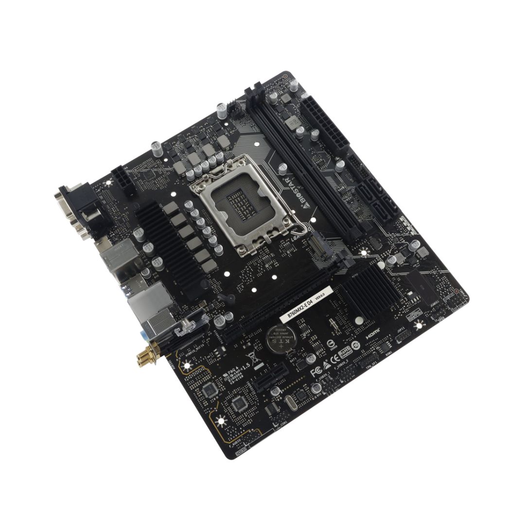 MOTHERBOARD BIOSTAR B760MX2-E D4 M2/DDR4