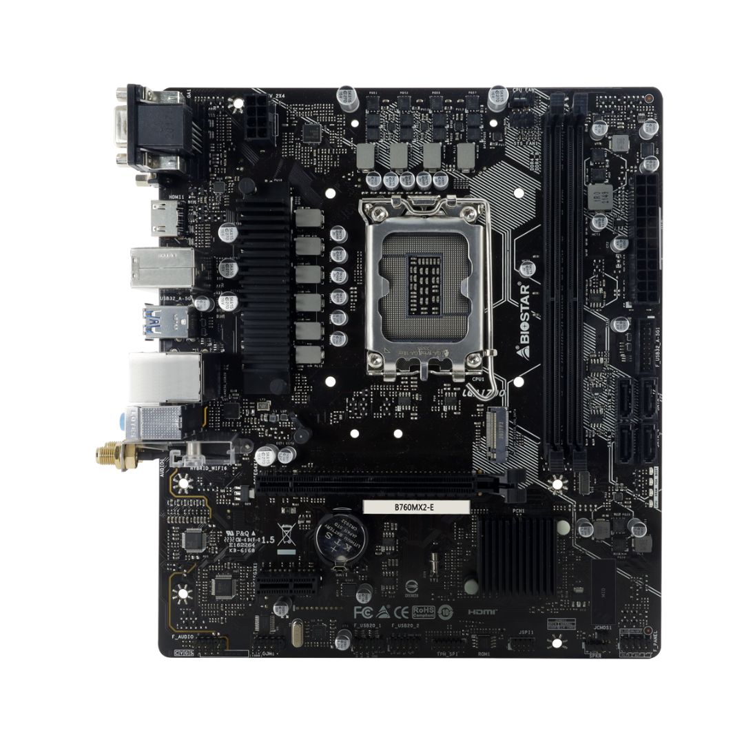 MOTHERBOARD BIOSTAR B760MX2-E M2/DDR5