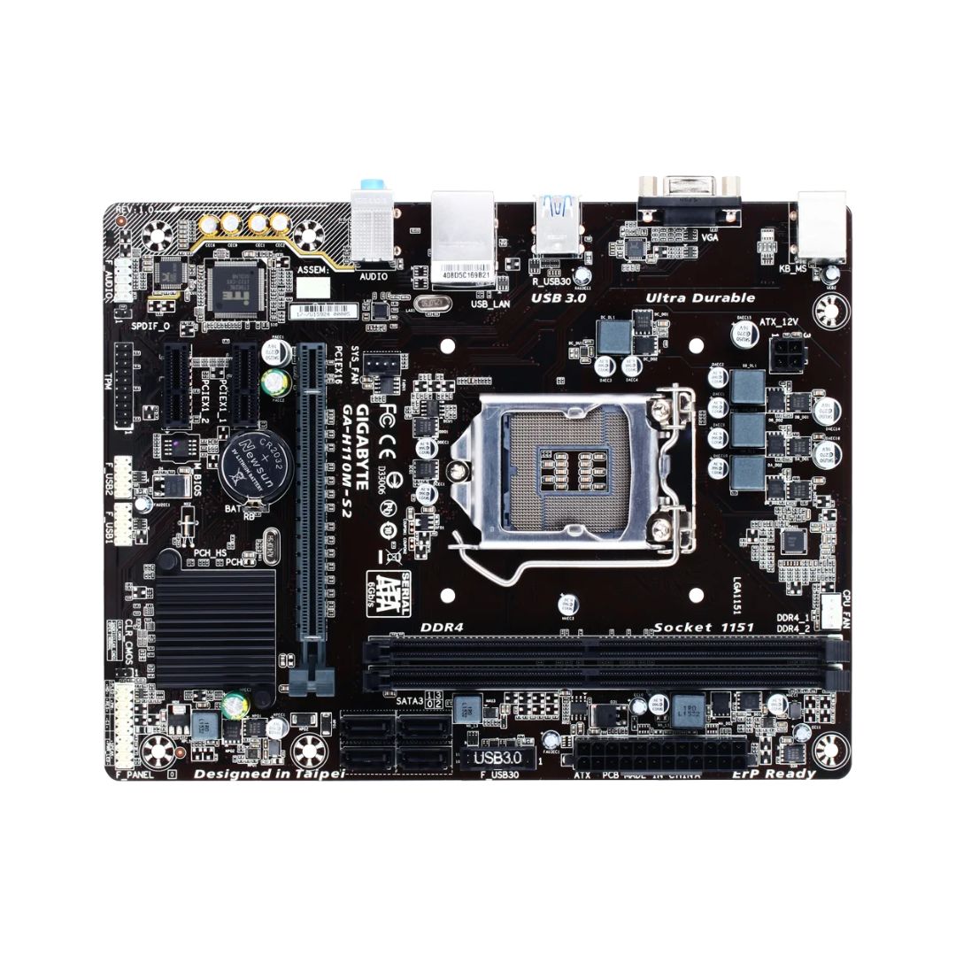 MOTHERBOARD GIGABYTE H110M-S2