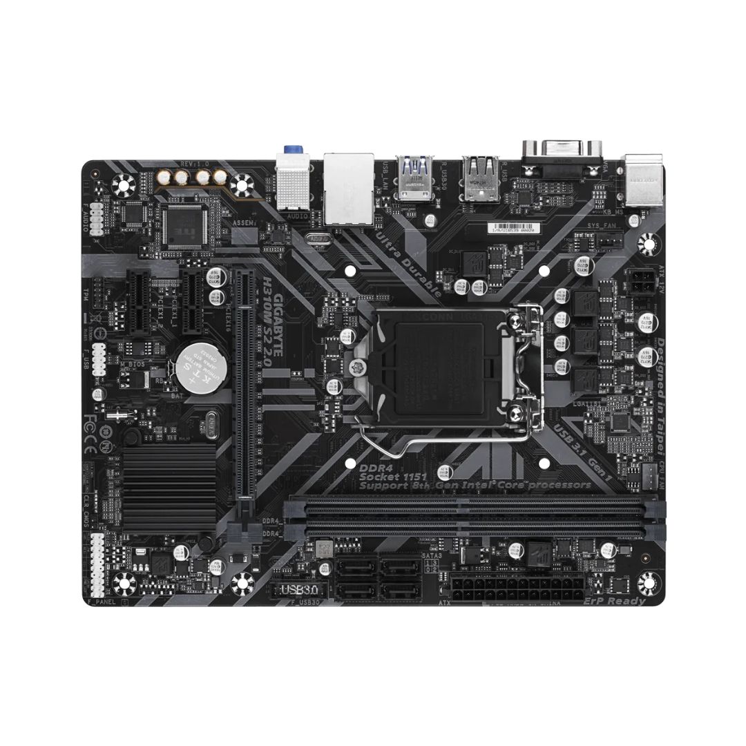 MOTHERBOARD GIGABYTE H310M S2 2.0