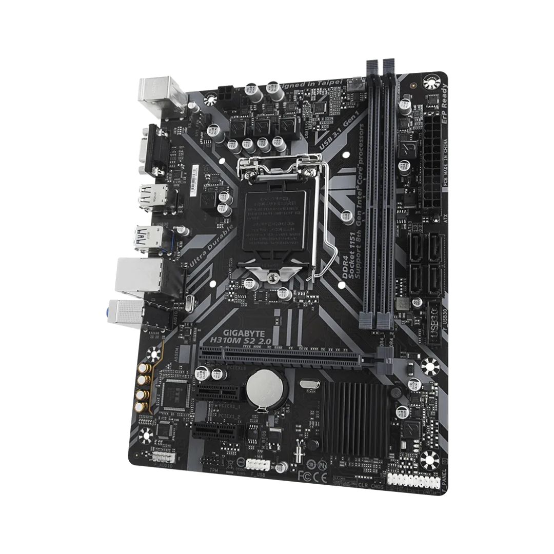 MOTHERBOARD GIGABYTE H310M S2 2.0
