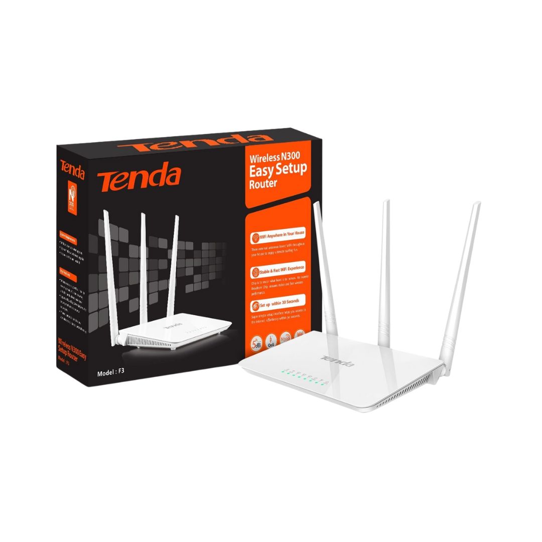 LAN ROUTER TENDA N300 F3