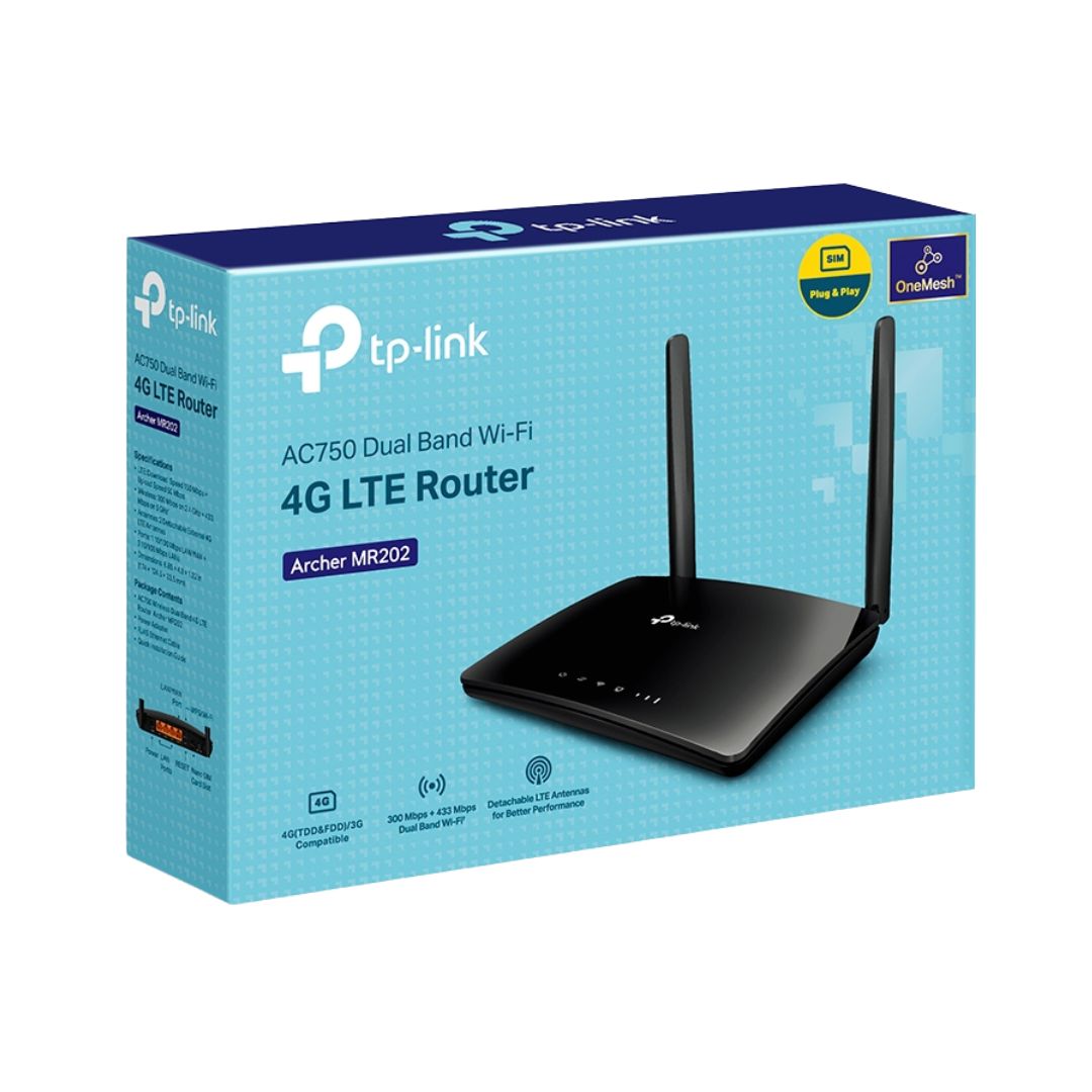 LAN ROUTER TP-LINK 4G LTE MR202