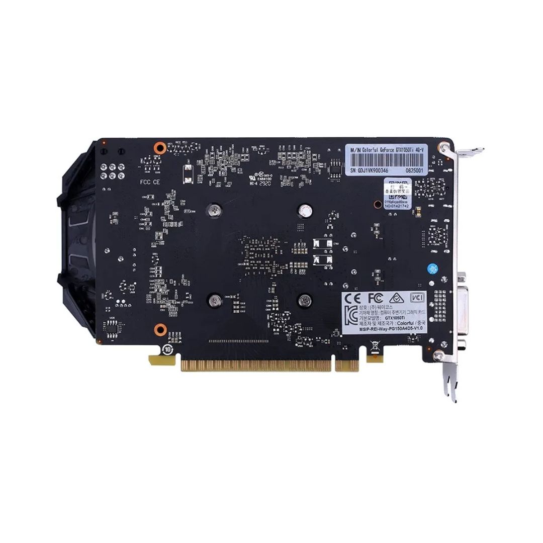 NVIDIA COLORFUL GTX1050TI 4GB 128BIT
