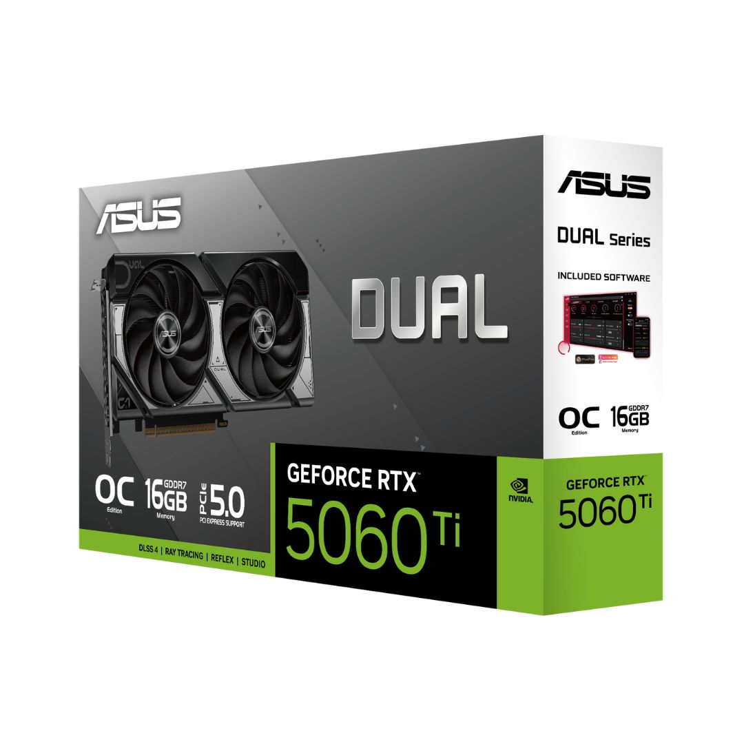 ASUS DUAL RTX5060TI 16GB 128BIT