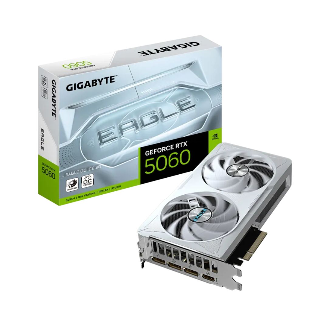 GIGABYTE GeForce RTX™ 5060 EAGLE OC ICE 8G