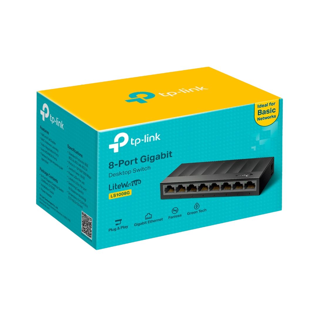 LAN SWITCH TP-LINK LS1008G GIGABIT