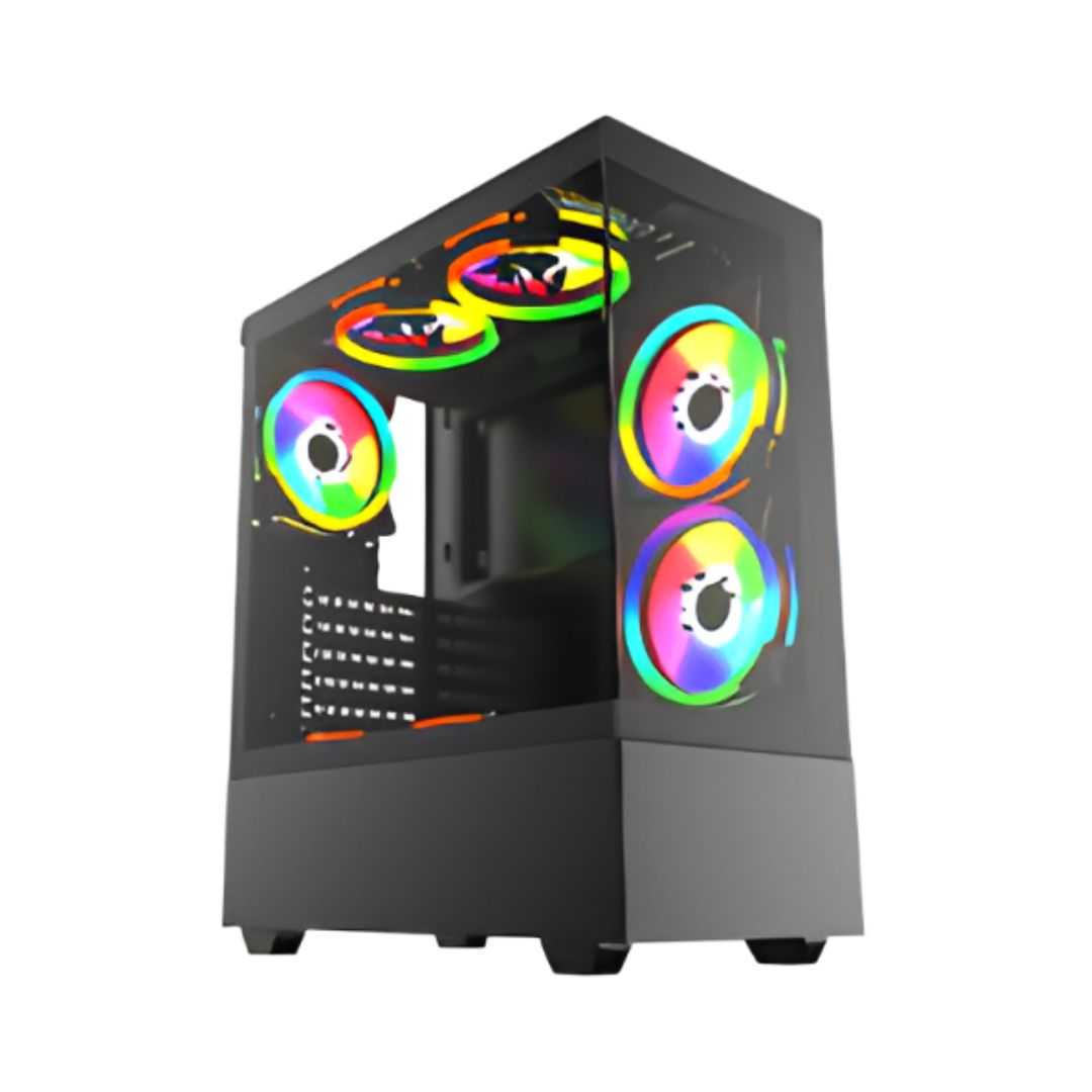 GAMING GAMEON 380A RGB BK KOMPÜTER KORPUSU ( GO-CASE-380A-RGB-BK )