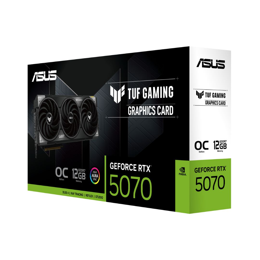 ASUS TUF Gaming GeForce RTX™ 5070 12GB GDDR7 OC Edition