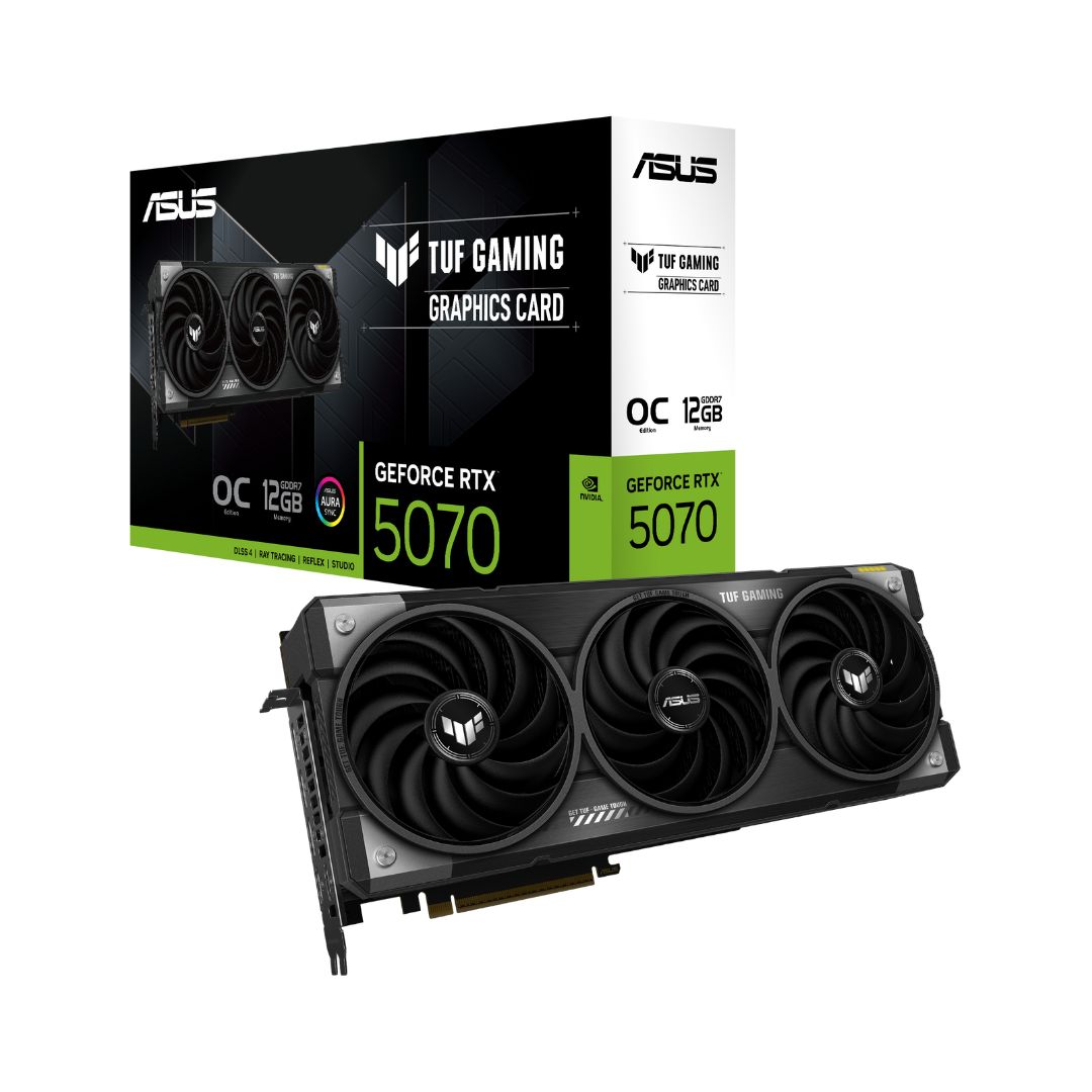 ASUS TUF Gaming GeForce RTX™ 5070 12GB GDDR7 OC Edition